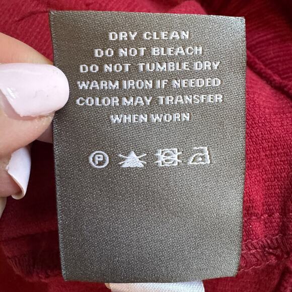 Torrid Corduroy Sherpa Lined Trucker Jacket Rhubarb Red Plus Sz 3X EUC Stunning - Picture 13 of 14